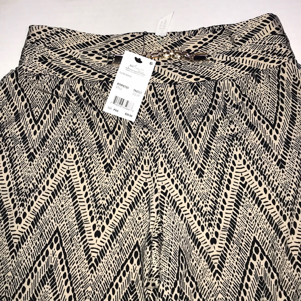 NWT NY Collection Bell Bottom Pants - Size XSP - Picture 4 of 6